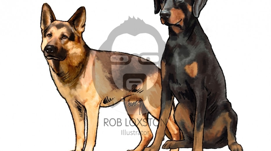 Dogs by Rob Loxston